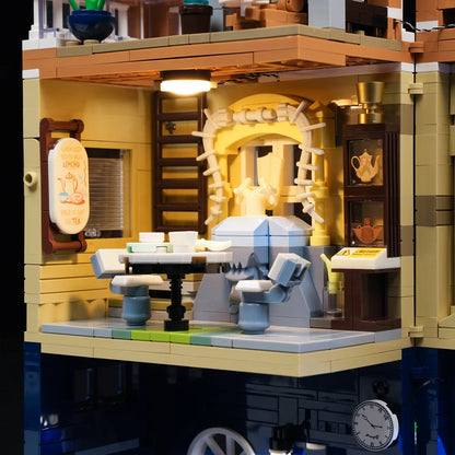 Lumibricks® | Funwhole® Gelato Store — Modular City Ice Cream Shop — F9078 — 1948 Piece Building Set