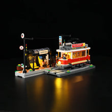 Lumibricks® Heritage Tram & Station — Modular City Building with LED Lights — L9084 — 1274 Piece Building Set