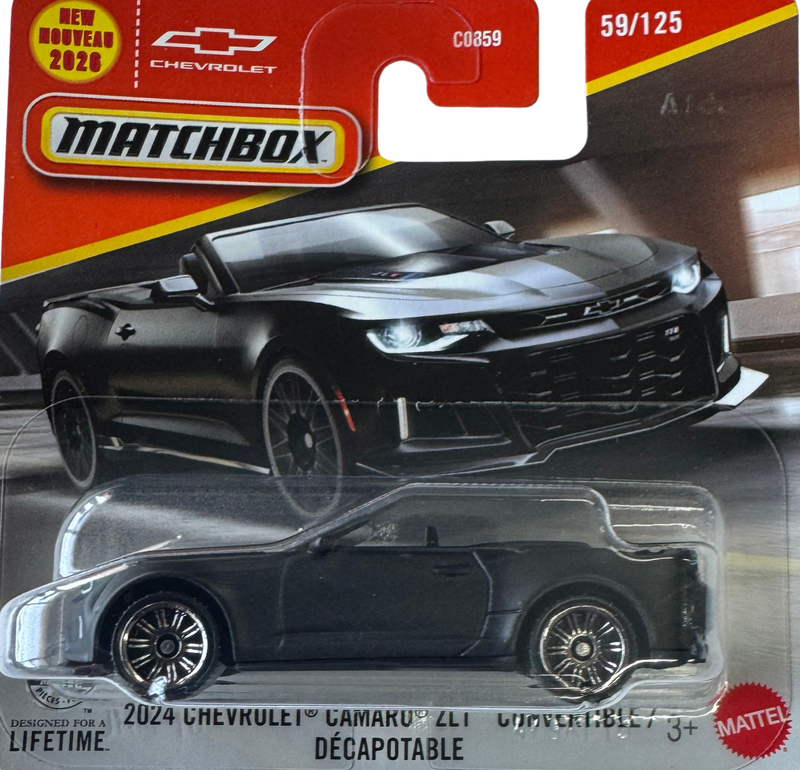 MATCHBOX© - 2024 Chevrolet Camaro ZL1 Convertible - 59/125