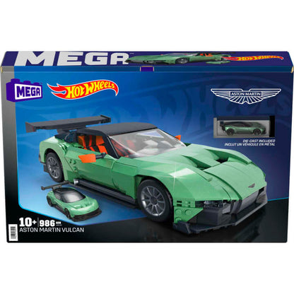MATTEL BRICK SHOP™ Hot Wheels® Aston Martin Vulcan - 986 Piece Building Set - 1:16 scale