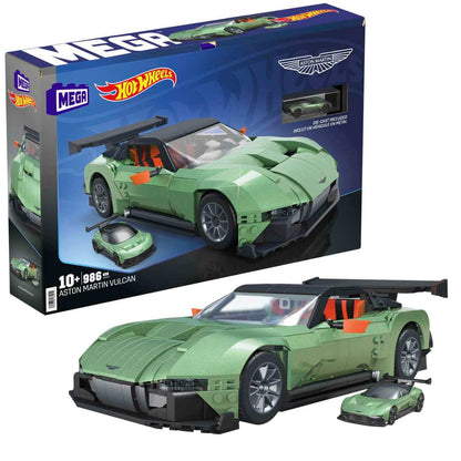 MATTEL BRICK SHOP™ Hot Wheels® Aston Martin Vulcan - 986 Piece Building Set - 1:16 scale