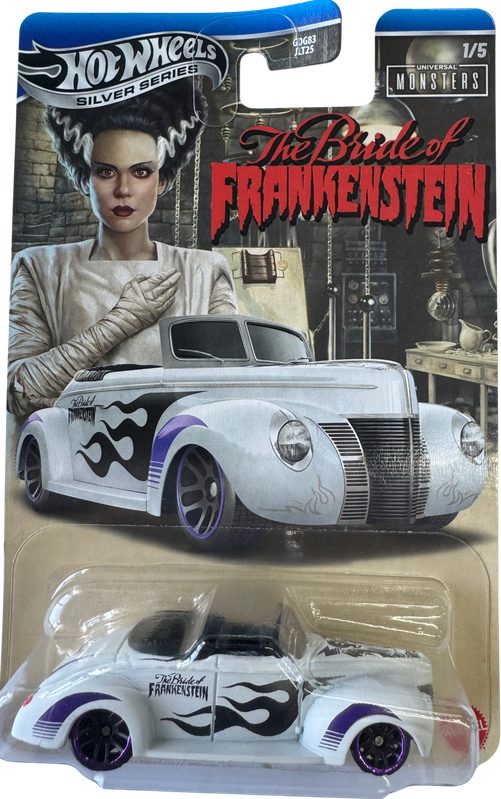 Hot Wheels© - Monsters - The Bride of Frankenstein - Silver Series - '40 Ford - 1/5
