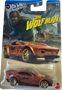 Hot Wheels© - Monsters - The WolfMan - Silver Series - 55 Chevy Panel Van - 4/5