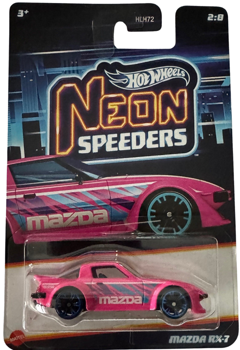 Hot Wheels© Neon Speeders - Mazda RX-7 -  2/8