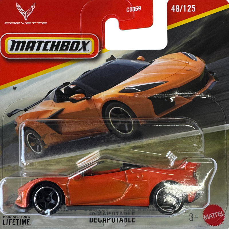 MATCHBOX© - 2023 Chevy Corvette Z06 Convertible - 48/125