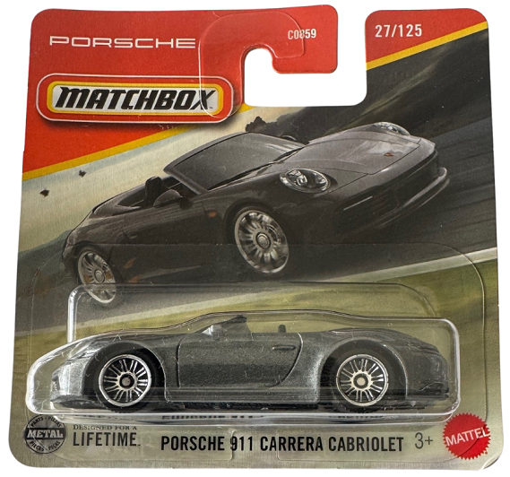 MATCHBOX© - Porsche 911 Carrera Cabriolet -  27/125