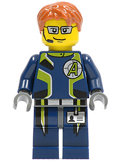 LEGO® Minifigure - Agents - Agent Fuse - agt010