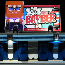 Lumibricks® Barbershop — Street Fusion Modular City Building with LED Lights — 19012 — 2557 Piece Building Set