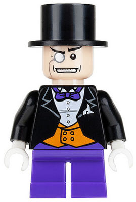 LEGO® Minifigure - Batman I - The Penguin - Dark Purple Short Legs - bat010