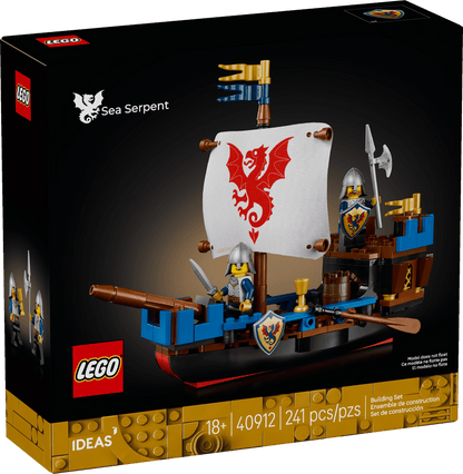 LEGO® Ideas - Sea Serpent - 40912 - 241 Piece Building Set