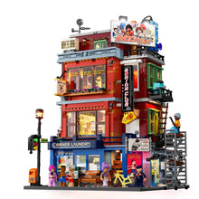 Lumibricks® Street Fusion Boxing Club — Modular City Building with LED Lights — 19009 — 3036 Piece Building Set