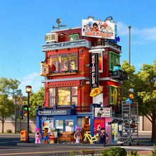 Lumibricks® Street Fusion Boxing Club — Modular City Building with LED Lights — 19009 — 3036 Piece Building Set