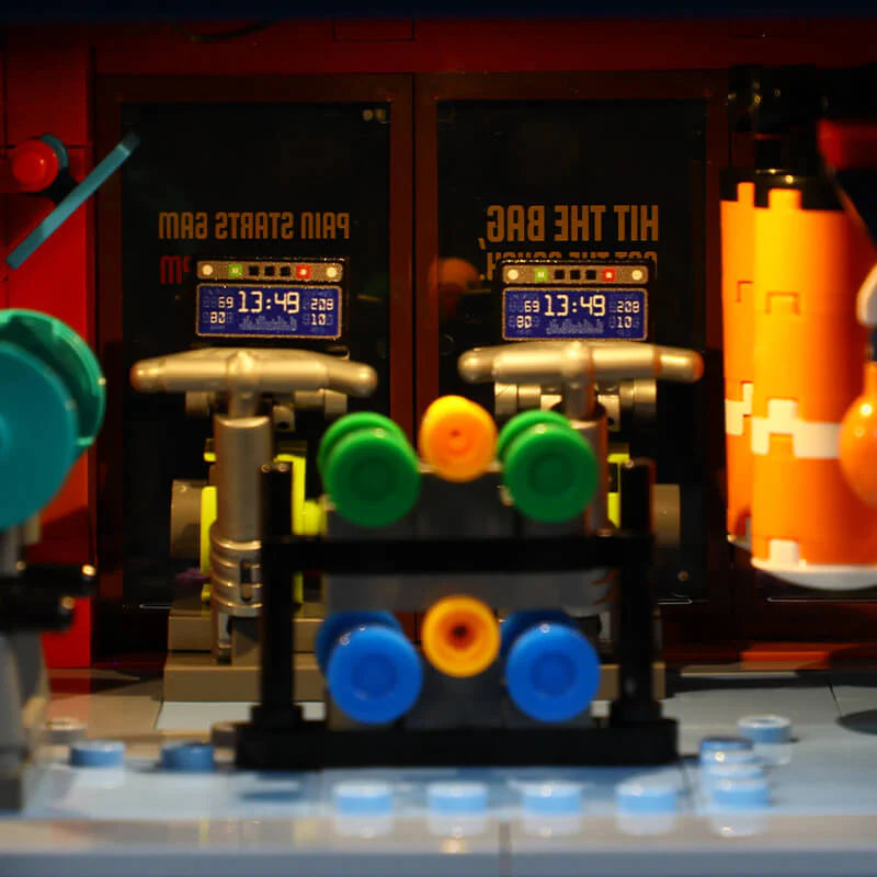 Lumibricks® Street Fusion Boxing Club — Modular City Building with LED Lights — 19009 — 3036 Piece Building Set