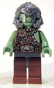 LEGO® Minifigure - Castle - Fantasy Era - Troll Warrior 3 - cas368