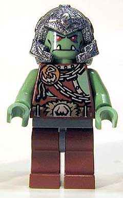LEGO® Minifigure - Castle - Fantasy Era - Troll Warrior 3 - cas368