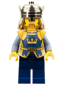 LEGO® Minifigure - Castle - Fantasy Era - Crown King, No Cape - cas388