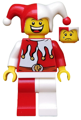 LEGO® Minifigure - Castle - Kingdoms - Jester - cas437