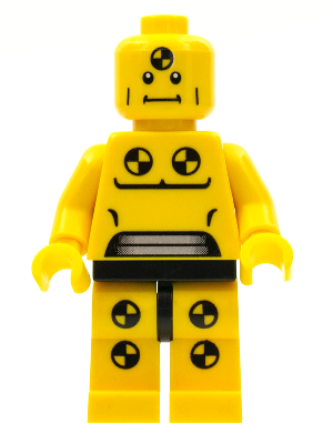 LEGO® Minifigure - CMF Series 1 - Demolition Dummy - col008