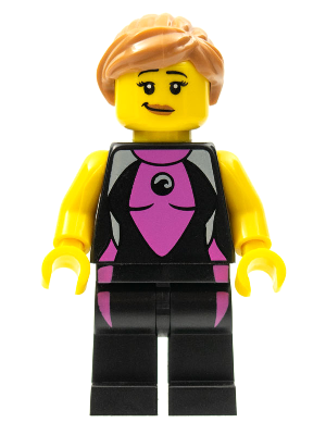 LEGO® Minifigure - CMF Series 4 - Surfer Girl - col053