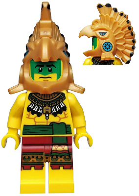 LEGO® Minifigure - CMF Series 7 - Aztec Warrior - col098