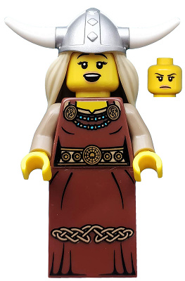 LEGO® Minifigure - CMF Series 7 - Viking Woman - col109