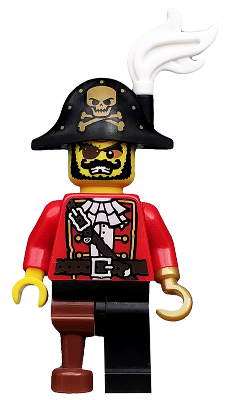 LEGO® Minifigure - CMF Series 8 - Pirate Captain - col127