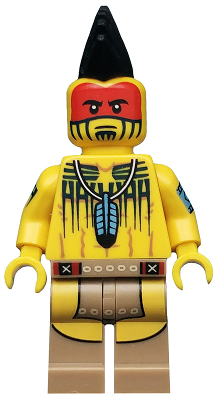 LEGO® Minifigure - CMF Series 10 - Tomahawk Warrior - col149