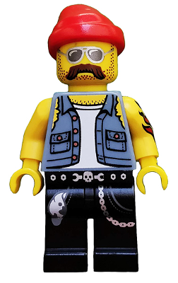LEGO® Minifigure - CMF Series 10 - Motorcycle Mechanic - col160