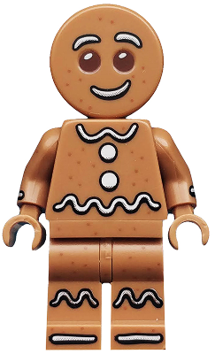 LEGO® Minifigure - CMF Series 11 - Gingerbread Man with Mug Accessory - col168