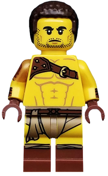 LEGO® Minifigure - CMF Series 17 - Roman Gladiator with Fork Accessory - col293
