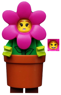 LEGO® Minifigure - CMF Series 18 - Flowerpot Girl - col325
