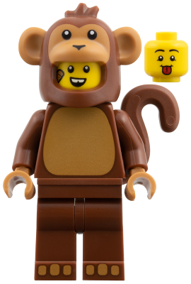 LEGO® Minifigure - CMF Series 28 - Monkey Costume Fan - col464