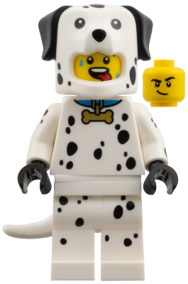 LEGO® Minifigure - CMF Series 28 - Dalmatian Costume Fan - col467