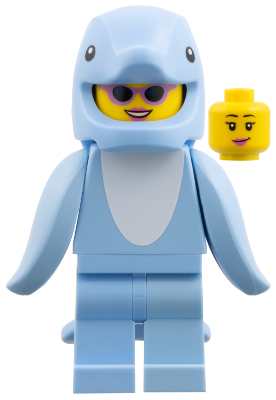 LEGO® Minifigure - CMF Series 28 - Dolphin Costume Guy - col469