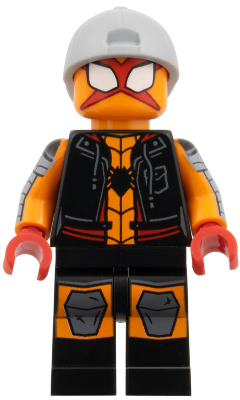LEGO® Minifigure - Spider-Man Across the Spider-Verse - Charlotte Webber / Sun-Spider - colspi08