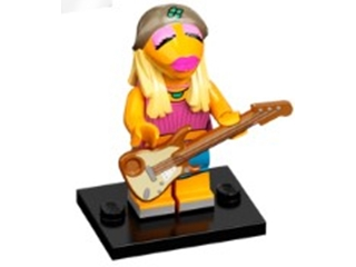 LEGO® Minifigure - The Muppets CMF Series - Janice with Stand and Accessories - coltm12