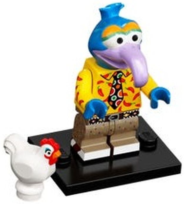 LEGO® Minifigure - The Muppets CMF Series - Gonzo with Stand and Accessories - coltm04