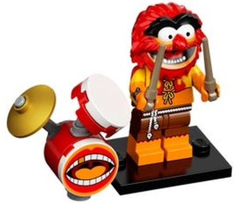LEGO® Minifigure - The Muppets CMF Series - Animal with Stand and Accessories - coltm08