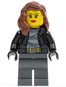 LEGO® Minifigure - City - Police - City Bandit Female - cty0451