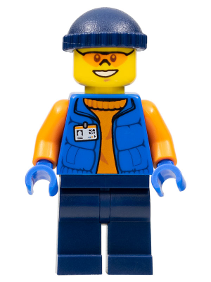 LEGO® Minifigure - Town : City : Arctic - Arctic Research Assistant - cty0496