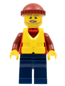 LEGO® Minifigure - City - Coast Guard City - Lifeboat Passenger - cty0817