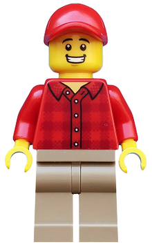 LEGO® Minifigure - City - Popcorn Vendor - cty0982