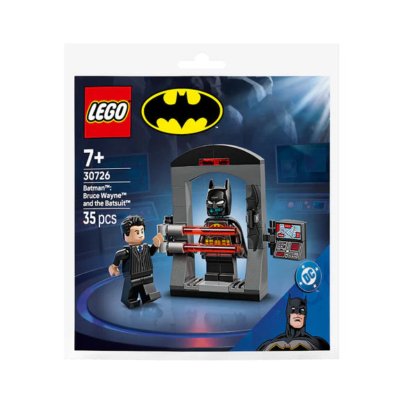 LEGO® DC Batman™: Bruce Wayne™ and the Batsuit™ Recruitment Bag 30726 – 35 Piece Building Set