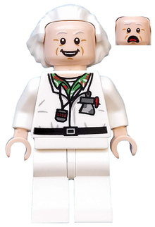 LEGO® Minifigure - Dimensions : Back to the Future - Doc Brown - Long Hair - dim015