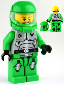 LEGO® Minifigure - Space - Galaxy Squad - Chuck Stonebreaker - gs009