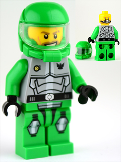 LEGO® Minifigure - Space - Galaxy Squad - Chuck Stonebreaker - gs009