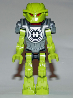 LEGO® Minifigure - HERO FACTORY™ - Heroes Mini - Breez - Flat Silver Armor - hf005