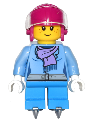 LEGO® Minifigure - Holidays & Events - Ice Hockey Player Girl - hol081
