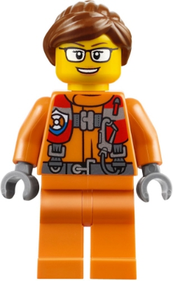 LEGO® Minifigure - Holidays & Events - Coast Guard City Female - hol108