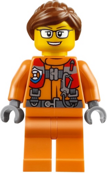 LEGO® Minifigure - Holidays & Events - Coast Guard City Female - hol108